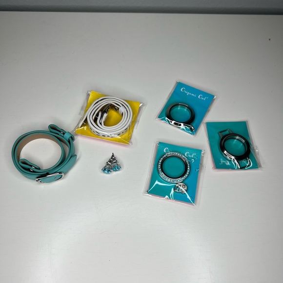 Origami Owl Jewelry - Origami Owl leather wrap bracelet set